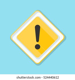 Exclamation Danger sign