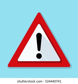 Exclamation Danger sign