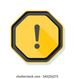 Exclamation Danger sign
