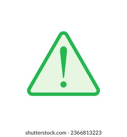 Exclamation danger sign. attention sign icon set. Hazard warning attention sign