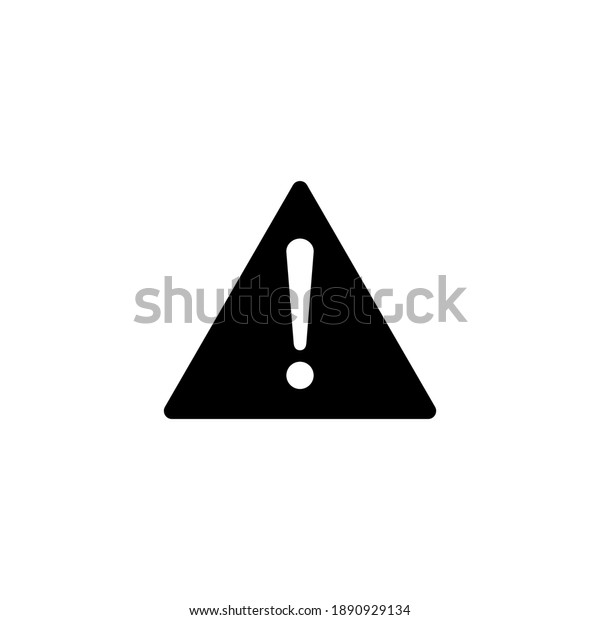 Exclamation danger sign. attention sign icon. Hazard\
warning attention\
sign