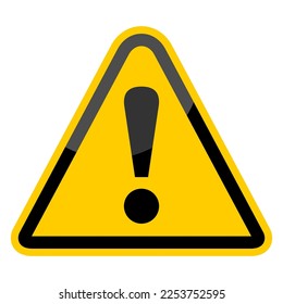 exclamation danger sign and board vector