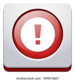 Exclamation danger sign or error