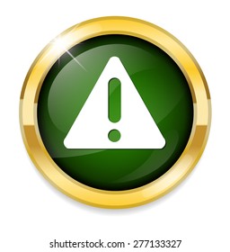 Exclamation danger sign icon