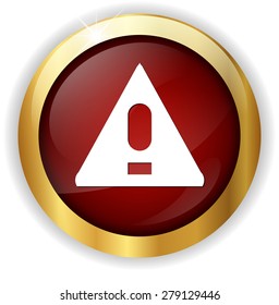Exclamation danger sign icon