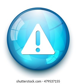Exclamation danger sign icon