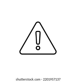 Signo de peligro de exclamación para web y aplicación móvil. signo de atención y símbolo. Signo de atención de aviso de peligro