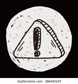 exclamation doodle