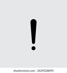Plantilla de diseño de logotipo de signo de signo de signo de exclamación