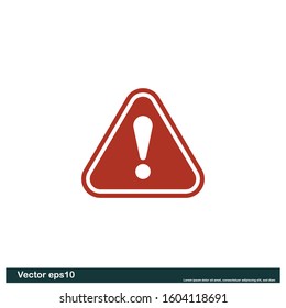 exclamation icon sign design element 