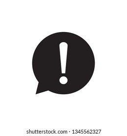 exclamation icon vector