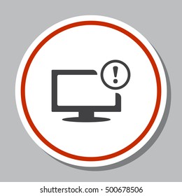 Exclamation Icon Vector