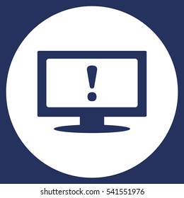 Exclamation Icon Vector flat design style