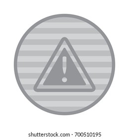 Exclamation Icon Vector flat design style