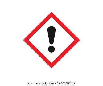 Exclamation icon vector. Linear style sign for mobile concept and web design. Exclamation symbol illustration. EPS 10