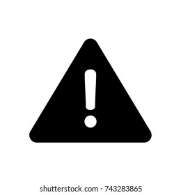 Icono de exclamación, vector de icono de exclamación, en estilo plano moderno aislado en fondo blanco. Imagen de icono de exclamación, ilustración de icono de exclamación