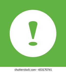 exclamation mark, caution