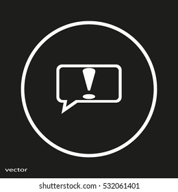 exclamation mark, caution