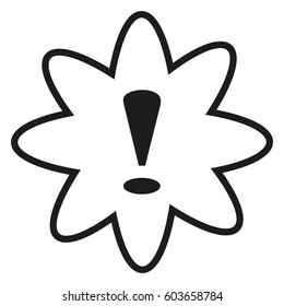 exclamation mark, caution