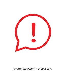 Exclamation Mark Hazard Warning Symbol Icon Vector Design Illustration