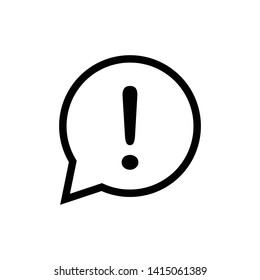 Exclamation Mark Hazard Warning Symbol Icon Vector Design Illustration