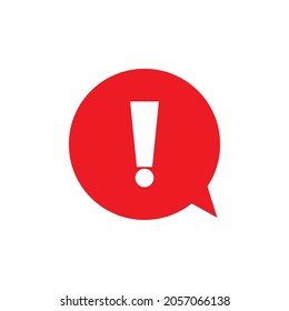 Exclamation mark. Exclamation mark. Hazard warning symbol.