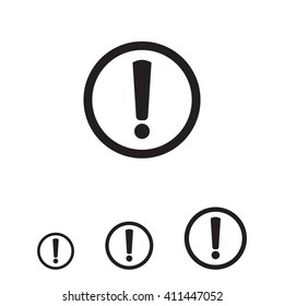 Exclamation mark icon