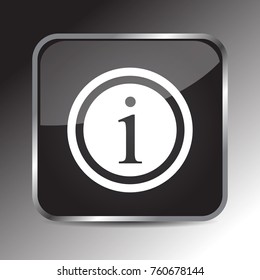 exclamation mark icon 3d. Internet icon 3d and application icon 3d. Vector eps 10.