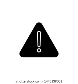 Exclamation Mark Icon. Attention, Caution, Alert. Error, Risk Symbol for Info Graphic, Design Elements, Websites, Presentation and Application - Vector.