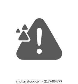 Exclamation mark icon. Attention warning sign Vector 