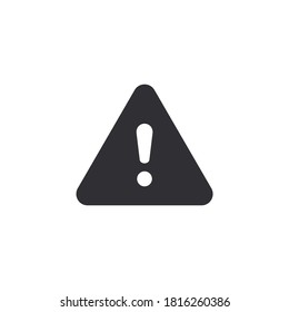 Icono de advertencia de peligro. Advertencia de peligro. Signo de riesgo. 