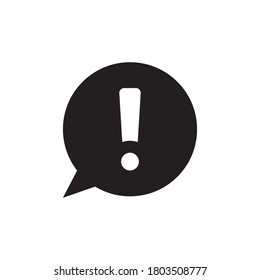 Exclamation Mark Icon Design Vector Template