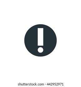 exclamation mark icon symbol