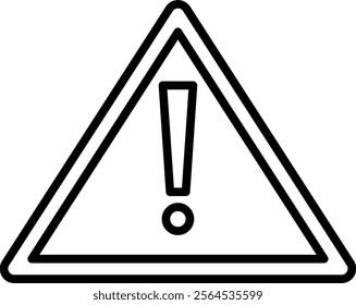 Exclamation Mark Icon Symbol Art Sign