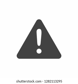 Exclamation mark icon. Vector