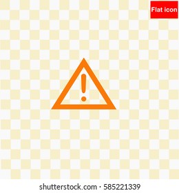 Exclamation mark  icon Vector design.