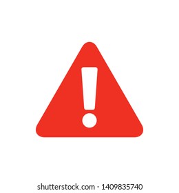 Exclamation Mark Icon Vector Illustration