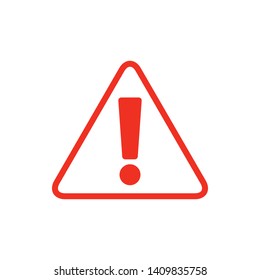 Exclamation Mark Icon Vector Illustration