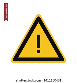 Exclamation Mark Icon Vector Illustration