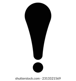 exclamation mark icon vector illustration design