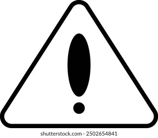 exclamation mark icon, warning danger icon sign