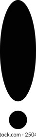 Ausrufezeichen-Symbol, Warnblinkzeichen