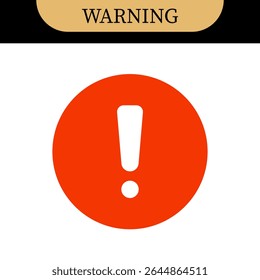 exclamation mark icons in speech bubble shapes | alerts, warnings, attention and important information icons | in black, yellow, and red colors