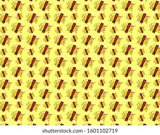 exclamation mark pattern, vector illustration for background