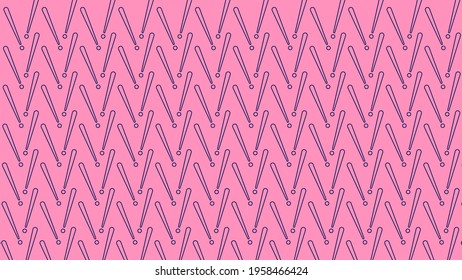 exclamation mark seamless background with pink base color. vector illustration