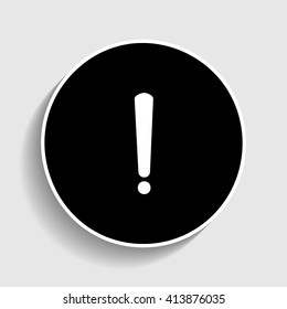 Exclamation mark sign
