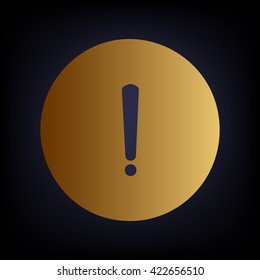 Exclamation mark sign