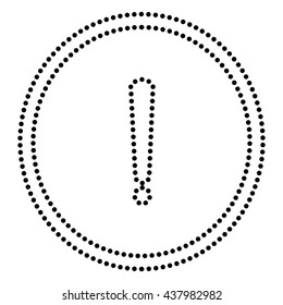 Exclamation mark sign