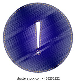 Exclamation mark sign