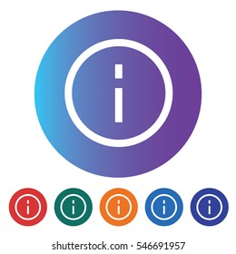 Exclamation mark sign icon. Attention speech symbol